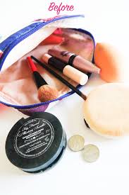 clean up your makeup bag which