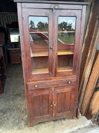 Antique Oak Farm Fresh Kitchen Cabinet