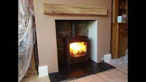fireplace and wood burning stove