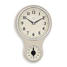 Acctim Kitchen Time Wall Clock With