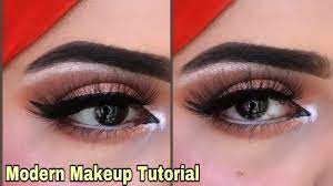 modern natural party makeup tutorial