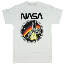 There are 567 space shuttle logo for sale on etsy, and they cost $9.55 on average. Seven Time Six Nasa Shirt Space Shuttle Graphic Retro Logo Design Men S T Shirt Small Walmart Com Walmart Com