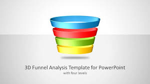 3d Funnel Analysis Template For Powerpoint