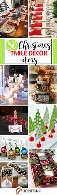 diy christmas table decoration ideas