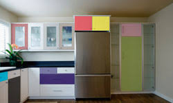 how to paint formica cabinets