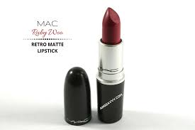 mac ruby woo lipstick review ang savvy