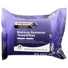 walgreens night calming makeup remover