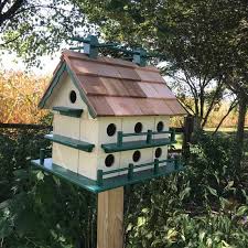 Martin House Large Birdhouse With 14