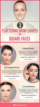 eyebrows for square face shape