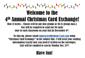 As you have probably gathered by now this is a christmas card exchange. Empowered By Them 4th Annual Christmas Card Exchange