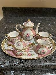 Porcelain 8 Pc Mini Tea Set Victoria S