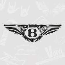 Виниловая наклейка Эмблема Bentley