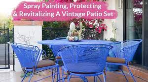Spray Paint For Outdoor Metal Furniture