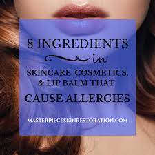 lip balm cosmetics that cause allergies