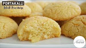 Kıyır kıyır ağızda dağılan Portakallı ıslak kurabiye / Figen Ararat -  YouTube