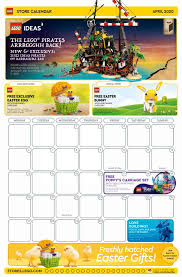 Simple monthly planner and calendar for march 2021. Lego Store Calendar Archives The Brick Show