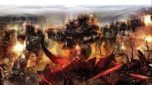 Click the download button above & save. Wh40k Legion Of The Damned Wallpapers Warhammer Warhammer Art Warhammer 40k Artwork