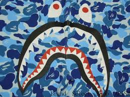 Best price and quality for famous brand street clothing. Bape Blue Camo Shark 1024x768 Wallpaper Teahub Io