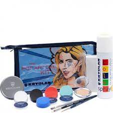 kryolan the pop art gal makeup kit