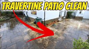 travertine patio cleaning you