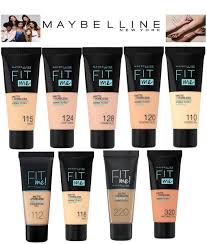 maybelline fit me foundation 124 soft