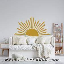 Sun Wall Decals Neutral For Kids