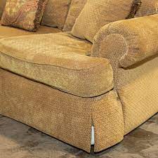 thomasville sofa in gold diamond