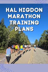 hal higdon marathon plan training plan