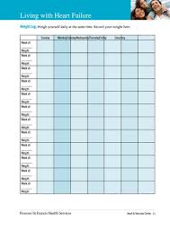 Need A Daily Weight Chart Heres A Free Printable Living