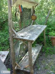 Build A Rustic Potting Bench Find Out