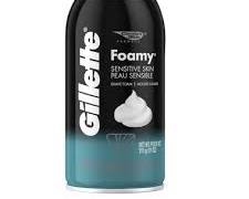 Gillette Foamy Sensitive Skin Shave Cream