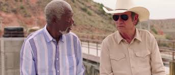 The only redeeming quality is that someone's a rick derringer fan. Just Getting Started Trailer Morgan Freeman Tommy Lee Jones Battle For Supremacy At A Retirement Resort