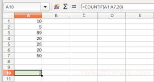 Count Cells With Strings Numbers Using Countif Function
