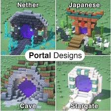 1 usage 1.1 usage notes 2 construction 2.1 materials 2.2 building 2.3 step by step 2.4 construction notes 2.5 activation 3 video 4 see also. Nether Japanese Portal Design Cave I 4stargate
