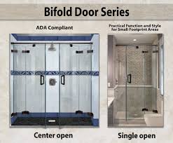 Bifold Shower Door For Small Spaces
