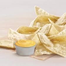 chips and nacho cheese sauce value menu