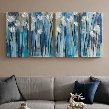 abstract flower painting