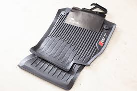 oem rs7 rubber floor mats never used