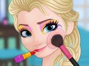 now and then elsa makeup game play