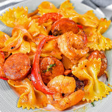 cajun shrimp pasta with sausage sweet
