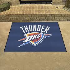 fanmats oklahoma city thunder all star rug 34 in x 42 5 in
