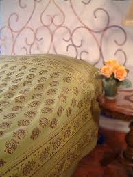blue green gold bedding tablecloths