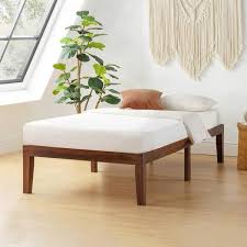 Solid Wood Frame Twin Platform Bed