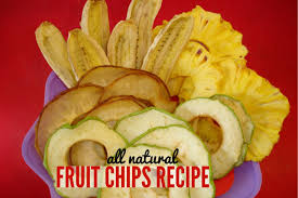 natural fruit chip recipe in the