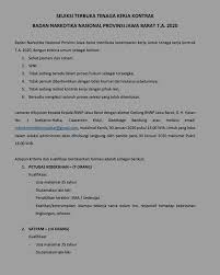 Lihat review dan informasi gaji perusahaan di indonesia yang ditulis oleh staff dan mantan staff. Lowongan Non Pns Badan Narkotika Nasional Minimal Sma Smk Sederajat Tahun 2020 Rekrutmen Lowongan Kerja Bulan Juli 2021
