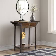 Bamboo Antique Console Tables For