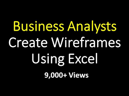 creating wireframes using excel how