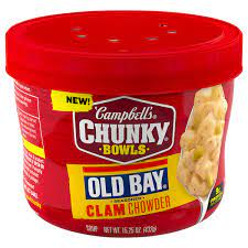 chunky bowls clam chowder