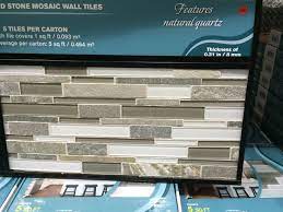 Mosaic Tile Backsplash Costco 5 Square