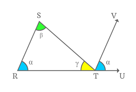 angle sum of a triangle